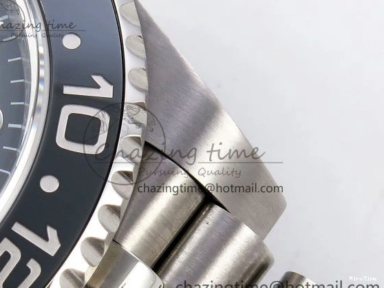 MiroTime 0503 Sporty GMT-Master II 126710 GRNR Black Gray Ceramic 904L Steel 3EF 1:1 Best Edition on Jubilee Strap VR 1339